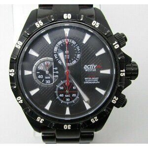 Men's Activ Westar 10ATM Water Resistant Analog 49mm Chronograph Watch (D413)
